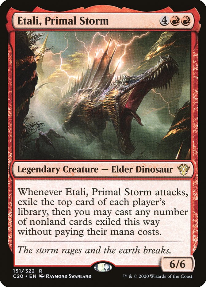 MTG Card Title: Etali, Primal Storm C20/151