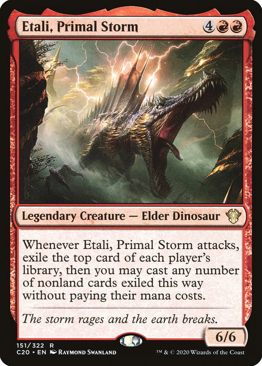 MTG Card Title: Etali, Primal Storm C20/151