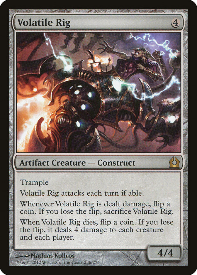 MTG Card Title: Volatile Rig RTR/236