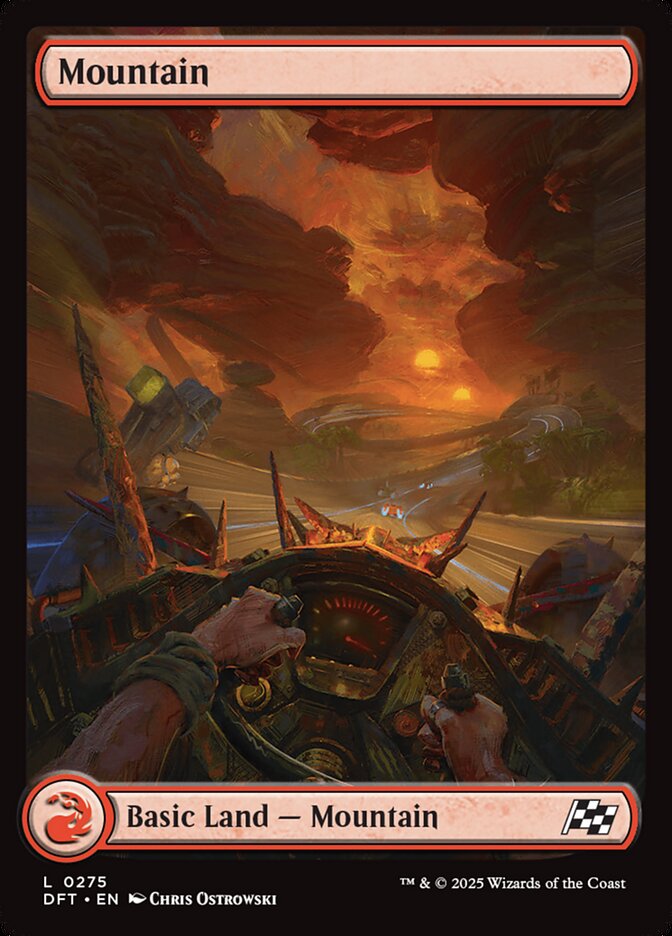 MTG Card Title: Mountain DFT/275