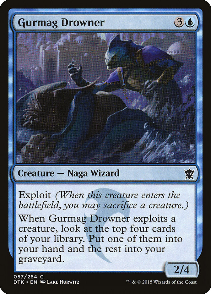 MTG Card Title: Gurmag Drowner DTK/57