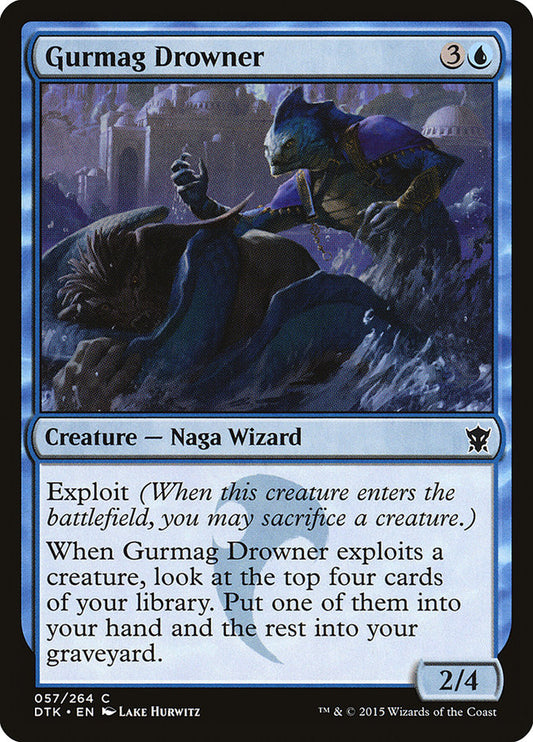 MTG Card Title: Gurmag Drowner DTK/57