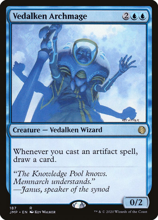 MTG Card Title: Vedalken Archmage JMP/187
