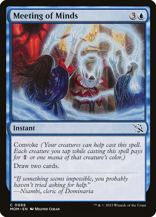 MTG Card Title: Meeting of Minds MOM/66