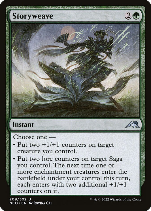 MTG Card Title: Storyweave NEO/209