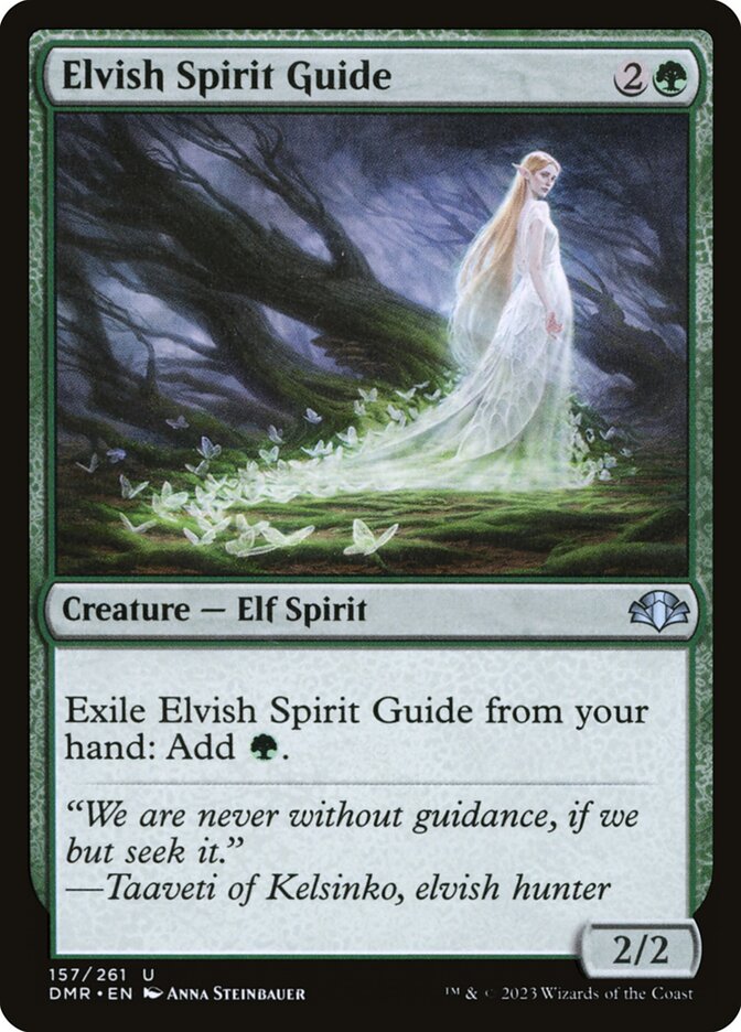 MTG Card Title: Elvish Spirit Guide DMR/157