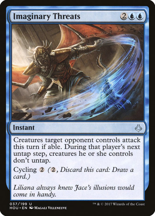 MTG Card Title: Imaginary Threats HOU/37