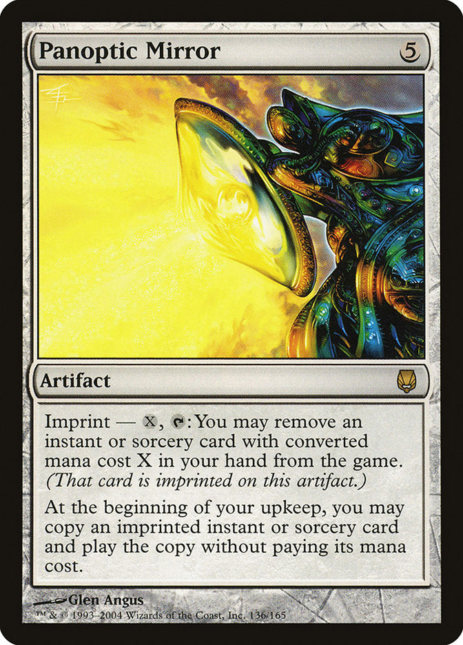MTG Card Title: Panoptic Mirror DST/136