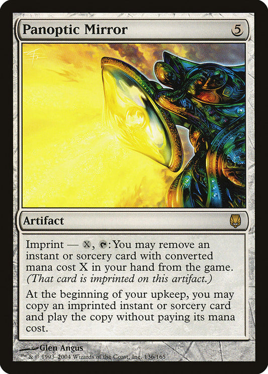 MTG Card Title: Panoptic Mirror DST/136