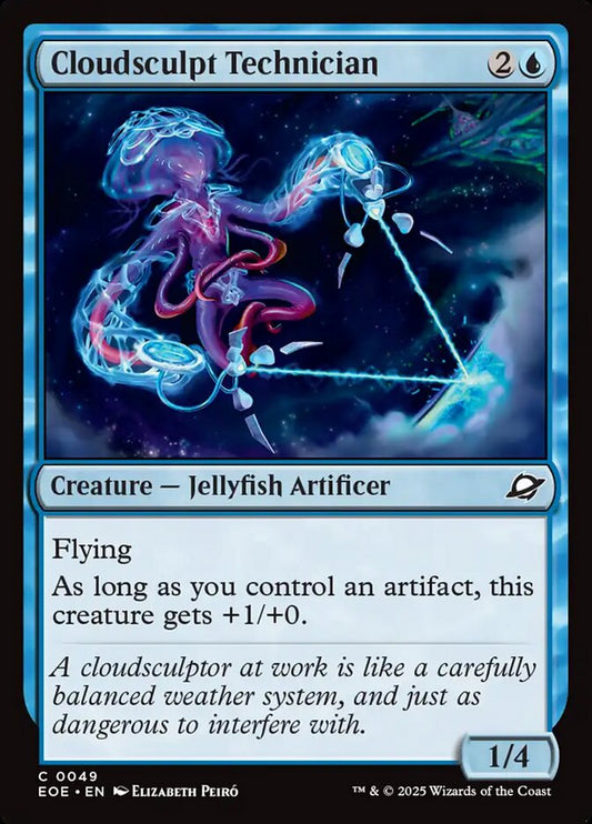 MTG Card Title: Cloudsculpt Technician EOE/49