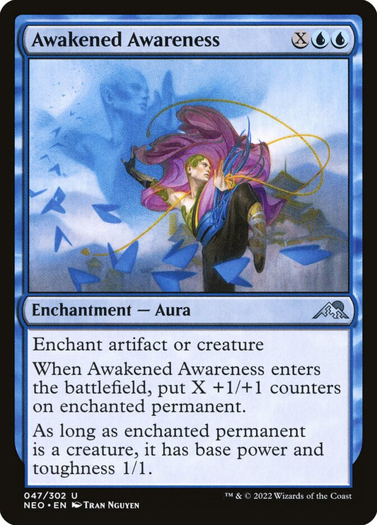 MTG Card Title: Awakened Awareness NEO/47
