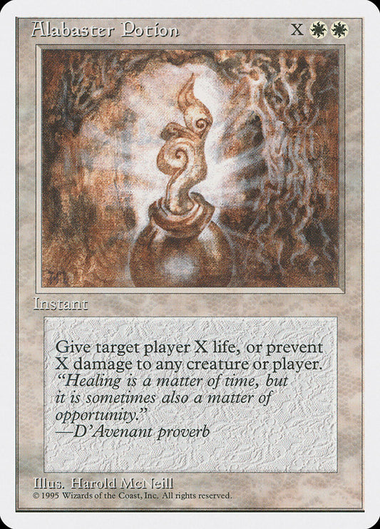 MTG Card Title: Alabaster Potion 4ED/1
