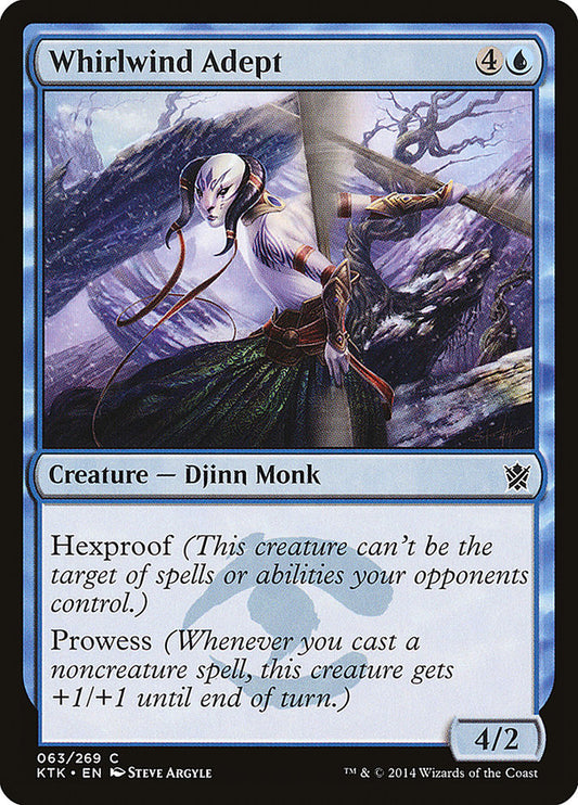 MTG Card Title: Whirlwind Adept KTK/63