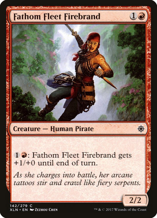 MTG Card Title: Fathom Fleet Firebrand XLN/142