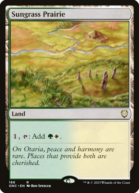 MTG Card Title: Sungrass Prairie ONC/166
