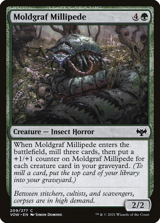 MTG Card Title: Moldgraf Millipede VOW/209