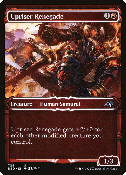 MTG Card Title: Upriser Renegade NEO/324