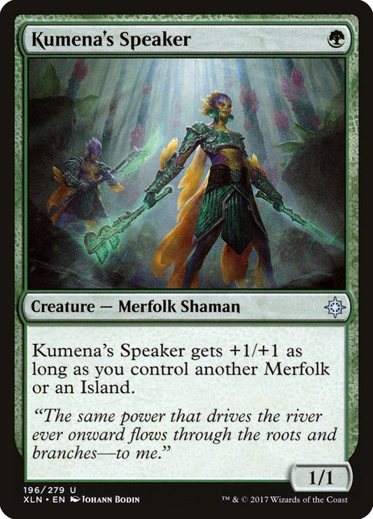 MTG Card Title: Kumena's Speaker XLN/196
