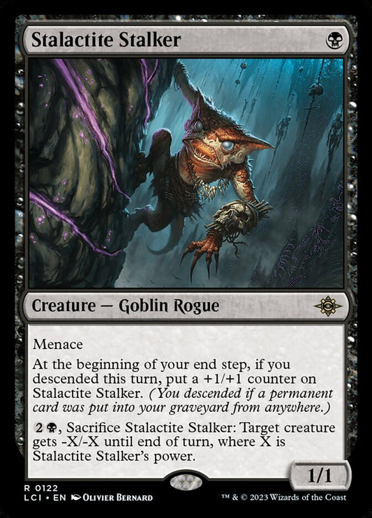 MTG Card Title: Stalactite Stalker LCI/122