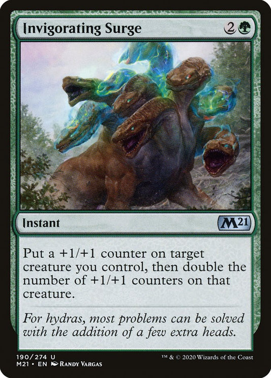 MTG Card Title: Invigorating Surge M21/190