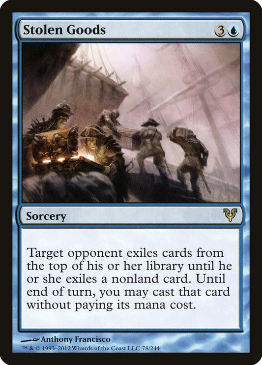 MTG Card Title: Stolen Goods AVR/78