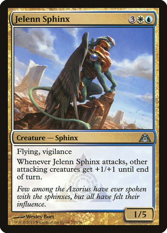 MTG Card Title: Jelenn Sphinx DGM/77