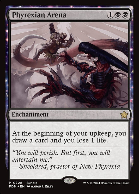 MTG Card Title: Phyrexian Arena FDN/728