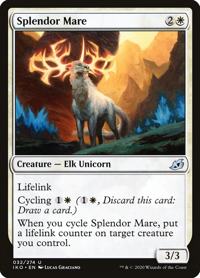 MTG Card Title: Splendor Mare IKO/32