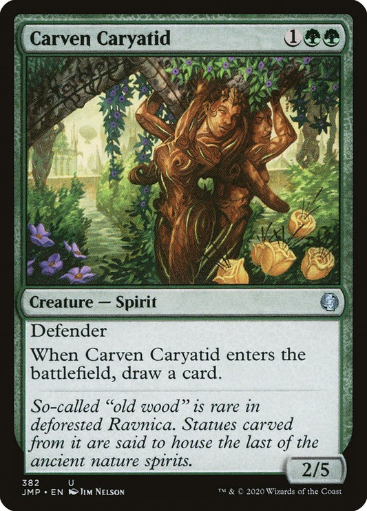 MTG Card Title: Carven Caryatid JMP/382