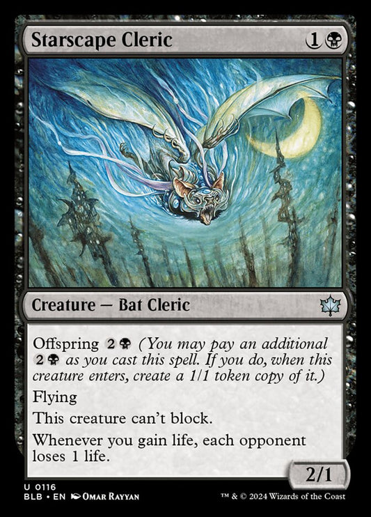 MTG Card Title: Starscape Cleric BLB/116