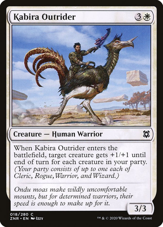 MTG Card Title: Kabira Outrider ZNR/18