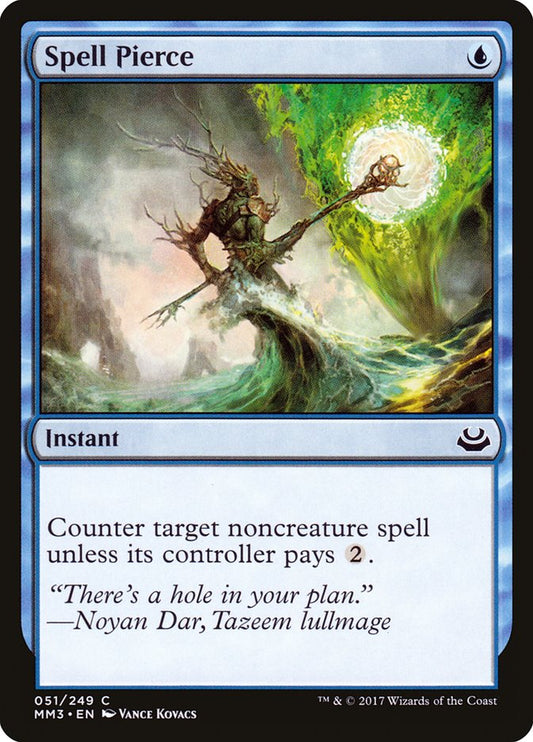 MTG Card Title: Spell Pierce MM3/51