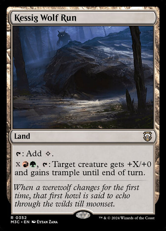 MTG Card Title: Kessig Wolf Run M3C/352