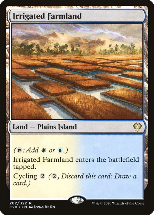 MTG Card Title: Irrigated Farmland C20/282
