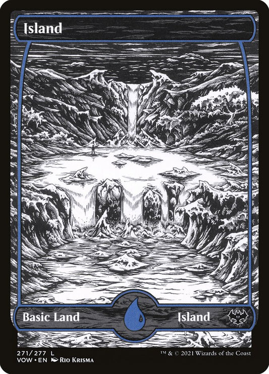 MTG Card Title: Island VOW/271