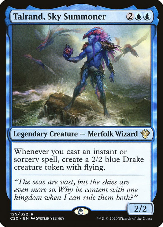 MTG Card Title: Talrand, Sky Summoner C20/125