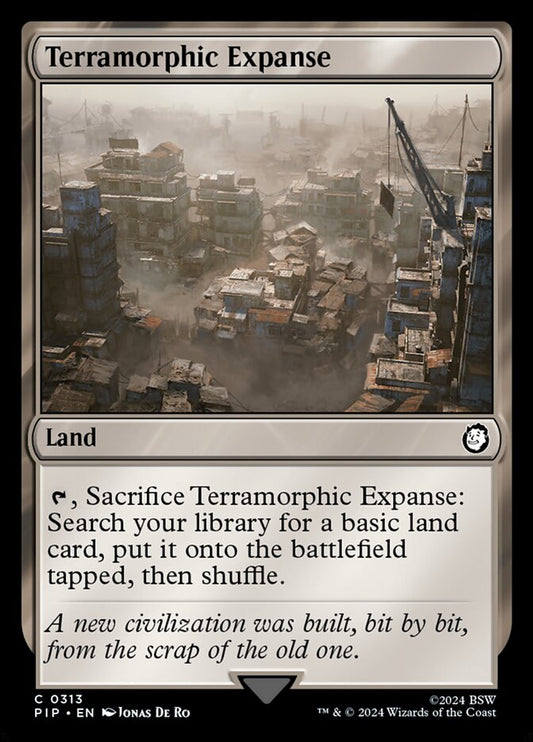 MTG Card Title: Terramorphic Expanse PIP/313