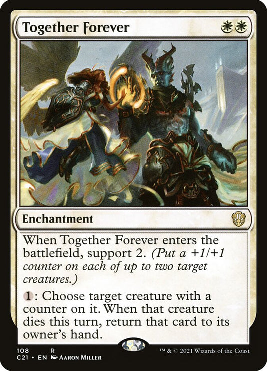 MTG Card Title: Together Forever C21/108