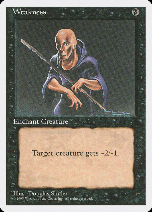 MTG Card Title: Weakness 4ED/170