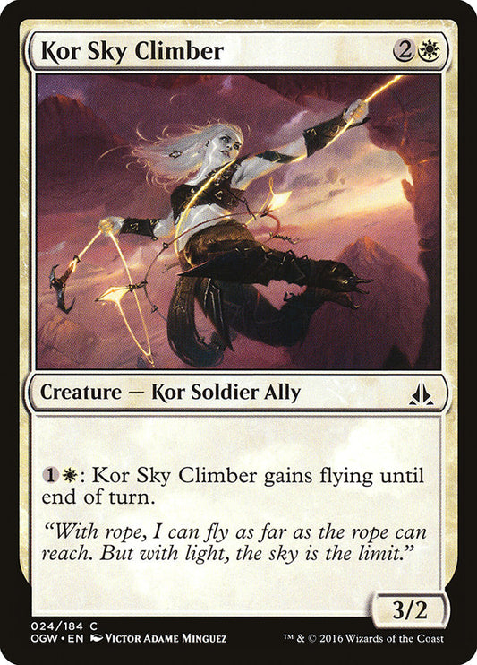 MTG Card Title: Kor Sky Climber OGW/24