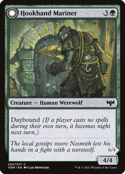 MTG Card Title: Hookhand Mariner // Riphook Raider VOW/203