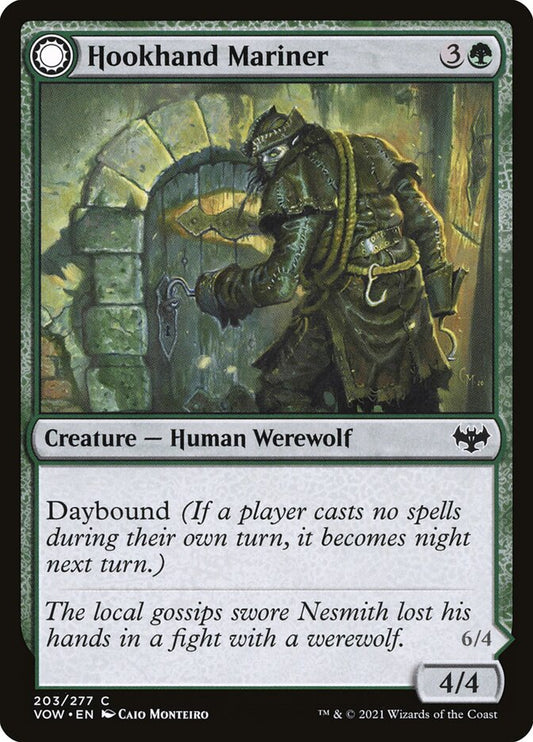 MTG Card Title: Hookhand Mariner // Riphook Raider VOW/203