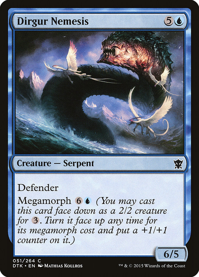 MTG Card Title: Dirgur Nemesis DTK/51