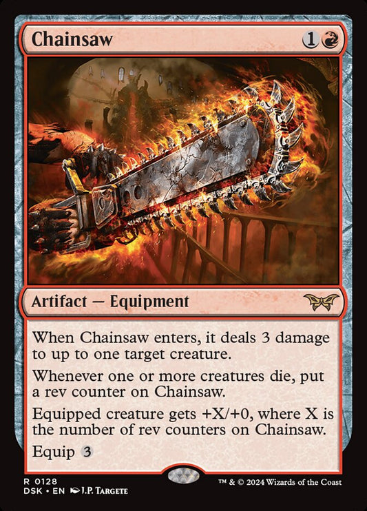 MTG Card Title: Chainsaw DSK/128