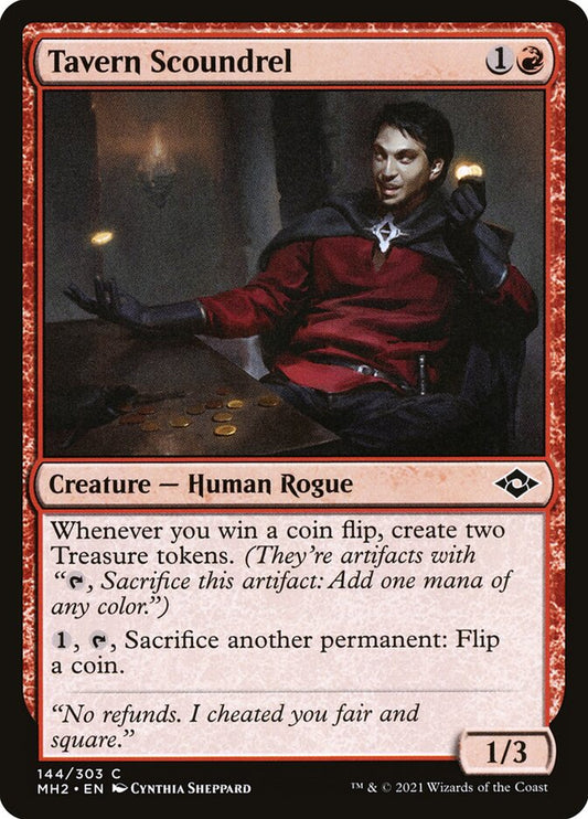 MTG Card Title: Tavern Scoundrel MH2/144