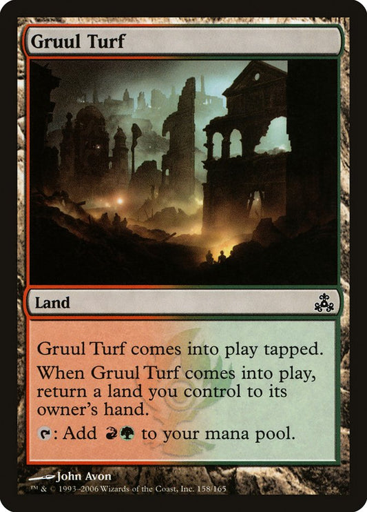MTG Card Title: Gruul Turf GPT/158