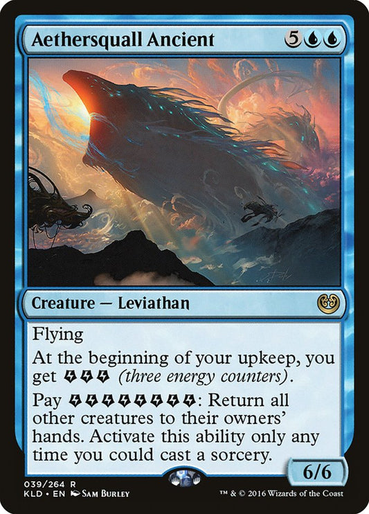 MTG Card Title: Aethersquall Ancient KLD/39