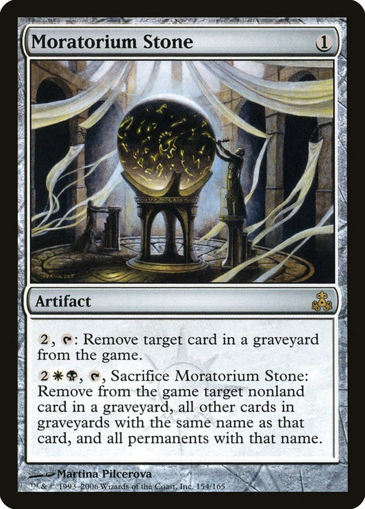 MTG Card Title: Moratorium Stone GPT/154