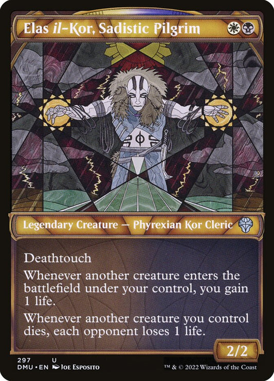 MTG Card Title: Elas il-Kor, Sadistic Pilgrim DMU/297