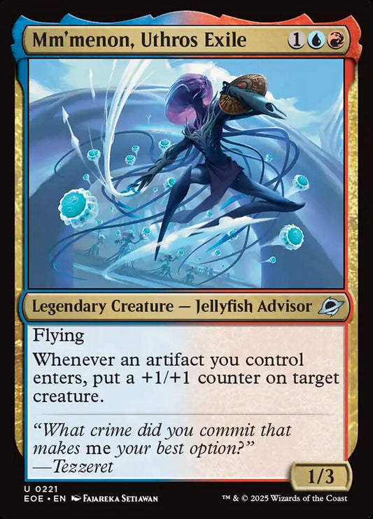 MTG Card Title: Mm'menon, Uthros Exile EOE/221